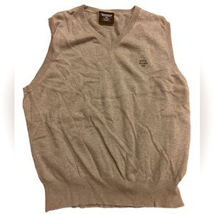 polo jeans co ralph lauren grey v-neck sweater vest